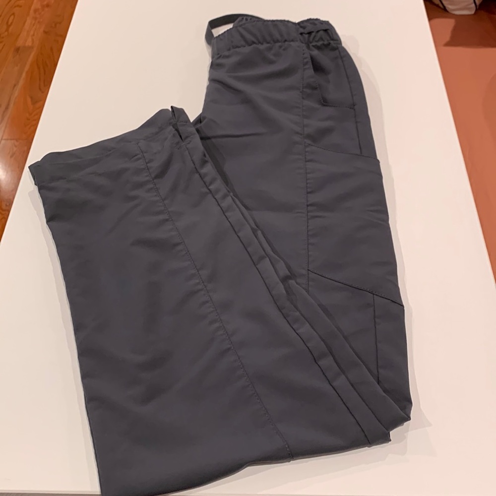 Wonderwink charcoal grey scrub pants, Small